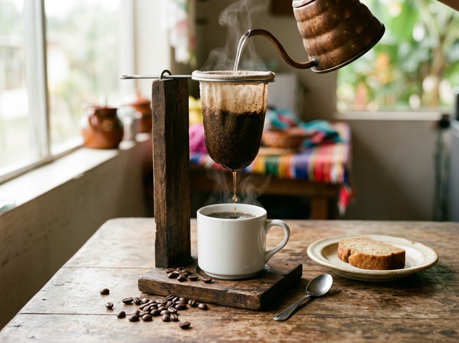 Café chorreado